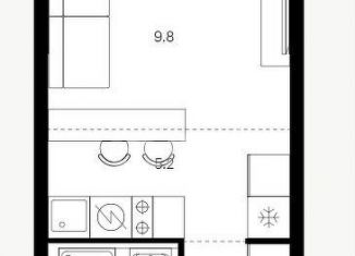 Продажа квартиры студии, 20.1 м2, Москва, метро Стахановская, 1-й Грайвороновский проезд, 3