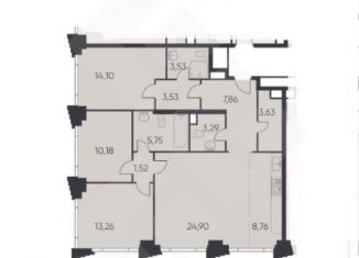 4-ком. квартира на продажу, 100 м2, Москва, ЗАО, 1-й Сетуньский проезд, 8