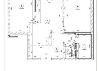 Продажа 2-комнатной квартиры, 52 м2, Санкт-Петербург, ЖК Чёрная Речка, Белоостровская улица, 10к1