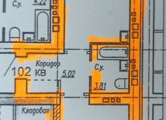 Продается однокомнатная квартира, 44 м2, Алтайский край, улица Петра Сухова, 34