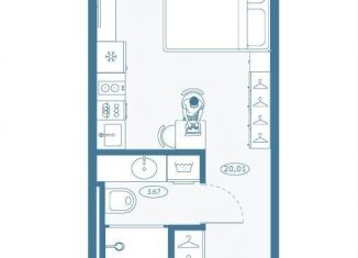 Продаю квартиру студию, 23.7 м2, Санкт-Петербург, Приморский район