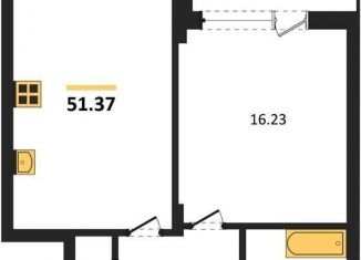 Продается 1-ком. квартира, 51.4 м2, Воронеж, Ленинский проспект, 108А, Левобережный район