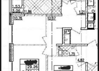 Продам 2-ком. квартиру, 62.2 м2, Санкт-Петербург, метро Лесная, проспект Маршала Блюхера, 3к3