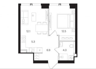 Продам 1-ком. квартиру, 41.1 м2, Москва, метро Шаболовская, Большая Тульская улица, 10с5