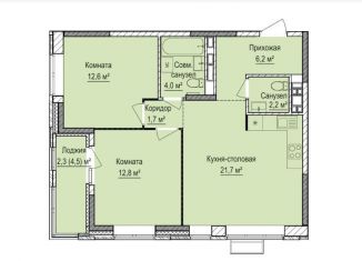 Продается 3-комнатная квартира, 63 м2, Ижевск