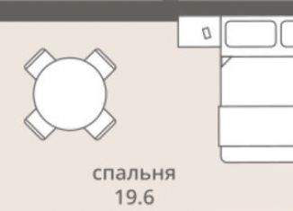 1-комнатная квартира на продажу, 33.4 м2, Калининградская область