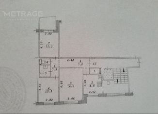 Продаю 3-комнатную квартиру, 65 м2, Новосибирск, Рассветная улица, 16