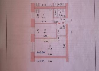 Продаю 2-ком. квартиру, 43.5 м2, Йошкар-Ола, Первомайская улица, 180