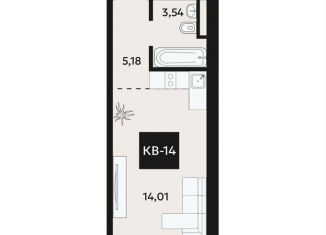 1-ком. квартира на продажу, 24.7 м2, Хабаровск