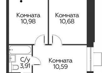 Продаю 2-ком. квартиру, 45.5 м2, Одинцово