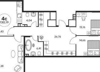 Продаю 4-комнатную квартиру, 130 м2, Ростовская область, Пушкинская улица, 97