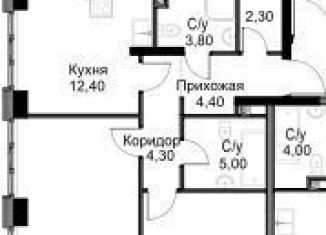 2-ком. квартира на продажу, 65.5 м2, Москва, ЖК Афи Парк Воронцовский, улица Академика Челомея, 1А