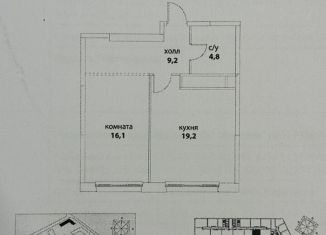 Продажа двухкомнатной квартиры, 50 м2, Москва, Шелепихинская набережная, 34к5, ЖК Сердце Столицы