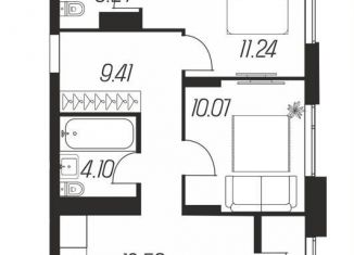 Продажа 2-ком. квартиры, 58.4 м2, Тула, Зареченский территориальный округ