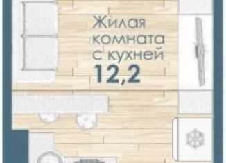 Продам квартиру студию, 22 м2, Новосибирск, Ленинский район, Спортивная улица, 37