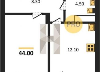 Продается 1-ком. квартира, 44 м2, Воронеж, бульвар Содружества, 1