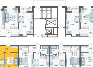 Продается 1-комнатная квартира, 35.8 м2, Узкинское сельское поселение