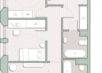 Продажа 3-комнатной квартиры, 71.3 м2, Москва, метро Озёрная