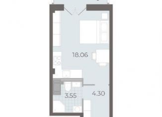 Квартира на продажу студия, 26.9 м2, Санкт-Петербург, Ремесленная улица, 15, ЖК Нева Резиденс