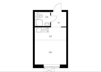 Продажа квартиры студии, 21.8 м2, Москва, метро Бибирево