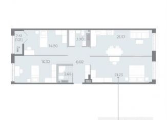 3-комнатная квартира на продажу, 90 м2, Санкт-Петербург, метро Чкаловская, Ремесленная улица, 15