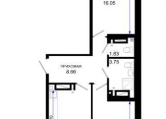 Продается 2-ком. квартира, 66.5 м2, Ростов-на-Дону