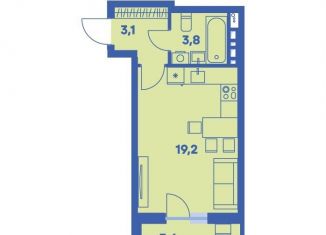 Продается однокомнатная квартира, 28.4 м2, Пермь, Индустриальный район