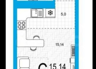 Продается квартира студия, 28.5 м2, Уфа, Кустарёвская набережная, 15