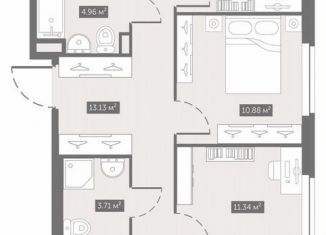 Продам четырехкомнатную квартиру, 97 м2, Санкт-Петербург