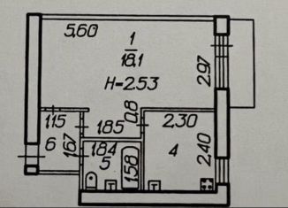 3-комнатная квартира на продажу, 28.5 м2, Ставрополь, улица Ленина, 424
