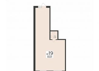 Продажа помещения свободного назначения, 68.81 м2, Воронеж, улица Чапаева, 68Б