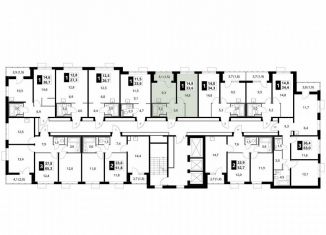 Продам трехкомнатную квартиру, 62.3 м2, деревня Сапроново, ЖК 1-й Донской, 3