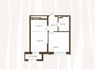 Продается двухкомнатная квартира, 43 м2, Новокузнецк, улица Зорге, 17