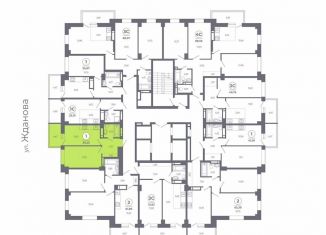 1-комнатная квартира на продажу, 38.7 м2, Ростов-на-Дону, Советский район