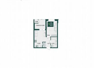 Продаю 1-комнатную квартиру, 36.3 м2, Краснодар, микрорайон Образцово