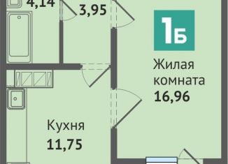 Продажа 1-ком. квартиры, 40 м2, деревня Аркасы, Изумрудная улица, 1