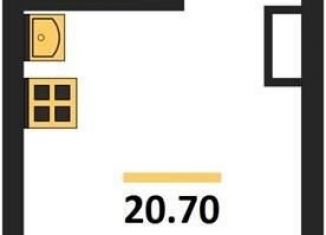 Продаю квартиру студию, 20.7 м2, Воронеж, улица Шибилкина, 5