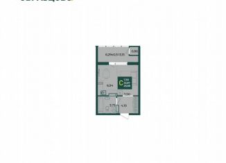 Продам квартиру студию, 26.7 м2, Краснодар, микрорайон Образцово