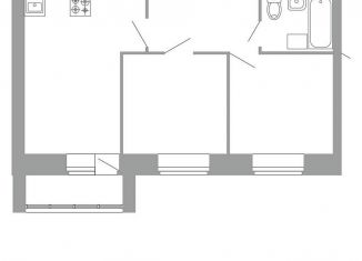 Продам трехкомнатную квартиру, 43.8 м2, Кукмор, улица Степана Разина, 38Б
