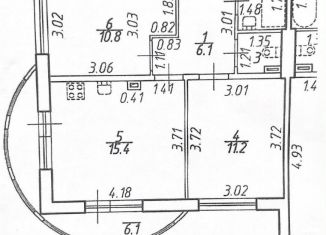 Продажа двухкомнатной квартиры, 47.5 м2, Сертолово, Верная улица, 3к1