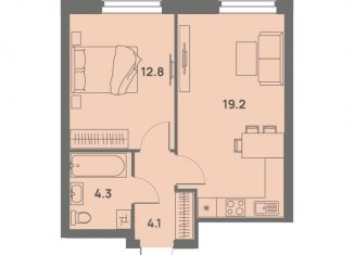 Продажа 2-комнатной квартиры, 40.4 м2, Пермь