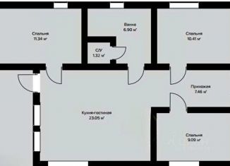 Продается дом, 70 м2, Тюменская область, Ягодная улица, 7п