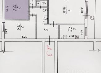 Продается комната, 63.3 м2, Балашиха, Юбилейная улица, 20