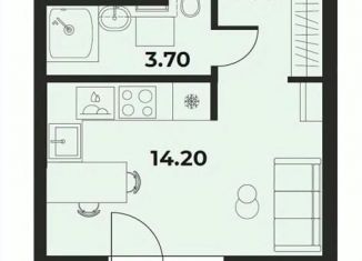 Продаю квартиру студию, 23.6 м2, Пермь, Индустриальный район