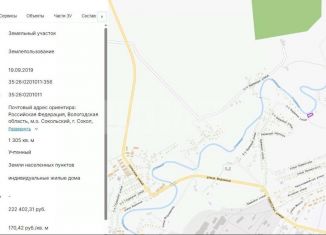 Земельный участок на продажу, 13.05 сот., Сокол
