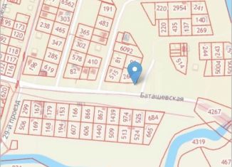 Продаю участок, 12 сот., Тула, 2-й Баташевский проезд, Зареченский территориальный округ