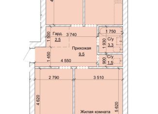 Продажа 3-ком. квартиры, 72 м2, Барнаул