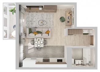 Продается 1-комнатная квартира, 36.4 м2, Бурятия