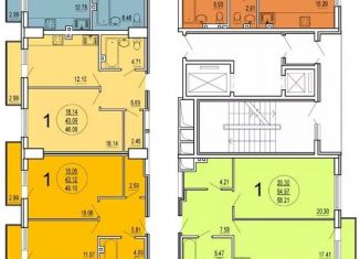 Продажа 1-ком. квартиры, 50.9 м2, Самара, улица Буянова, 120, ЖК Ильинская Плаза