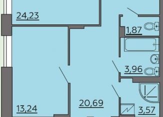 Продаю 3-комнатную квартиру, 103.9 м2, Воронеж, улица 121 Стрелковой Дивизии, 9, ЖК Суворов-Сити